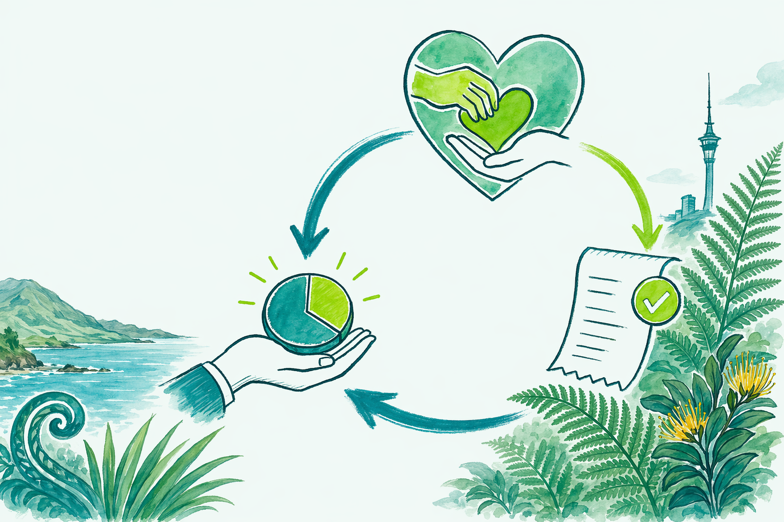 Donations tax credit in NZ