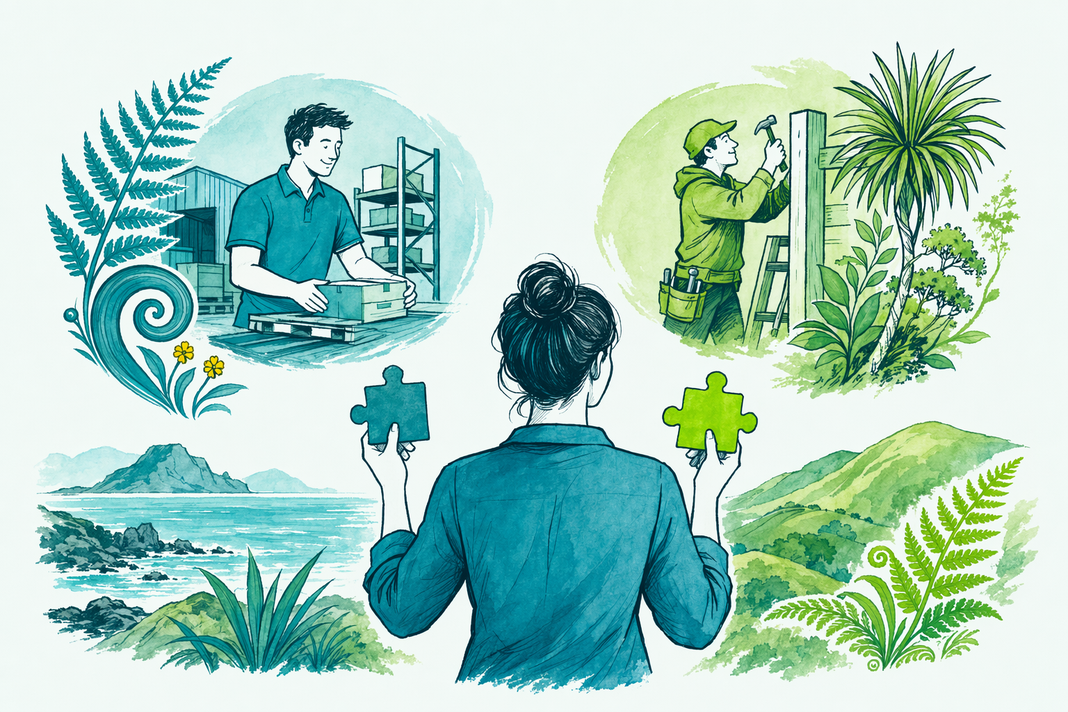 Hand-drawn illustration: Quick answer — PAYE vs schedular payments