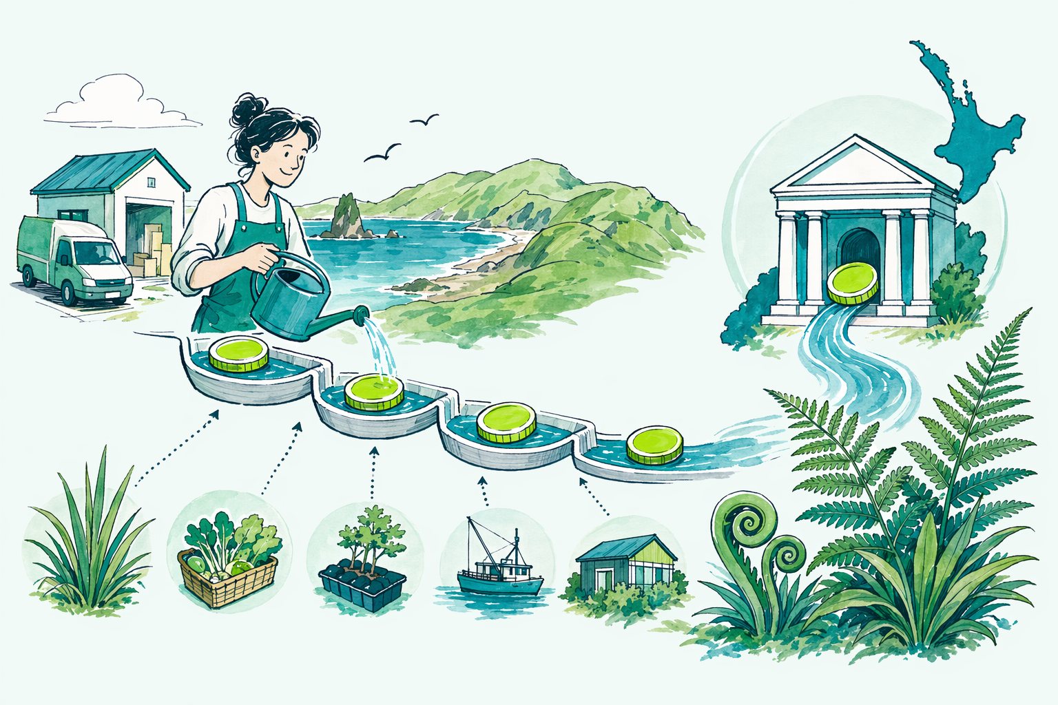 Hand-drawn illustration: What provisional tax actually is — Provisional tax, explained