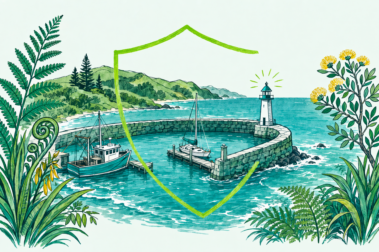 Hand-drawn illustration: Quick answer — Provisional tax safe harbour